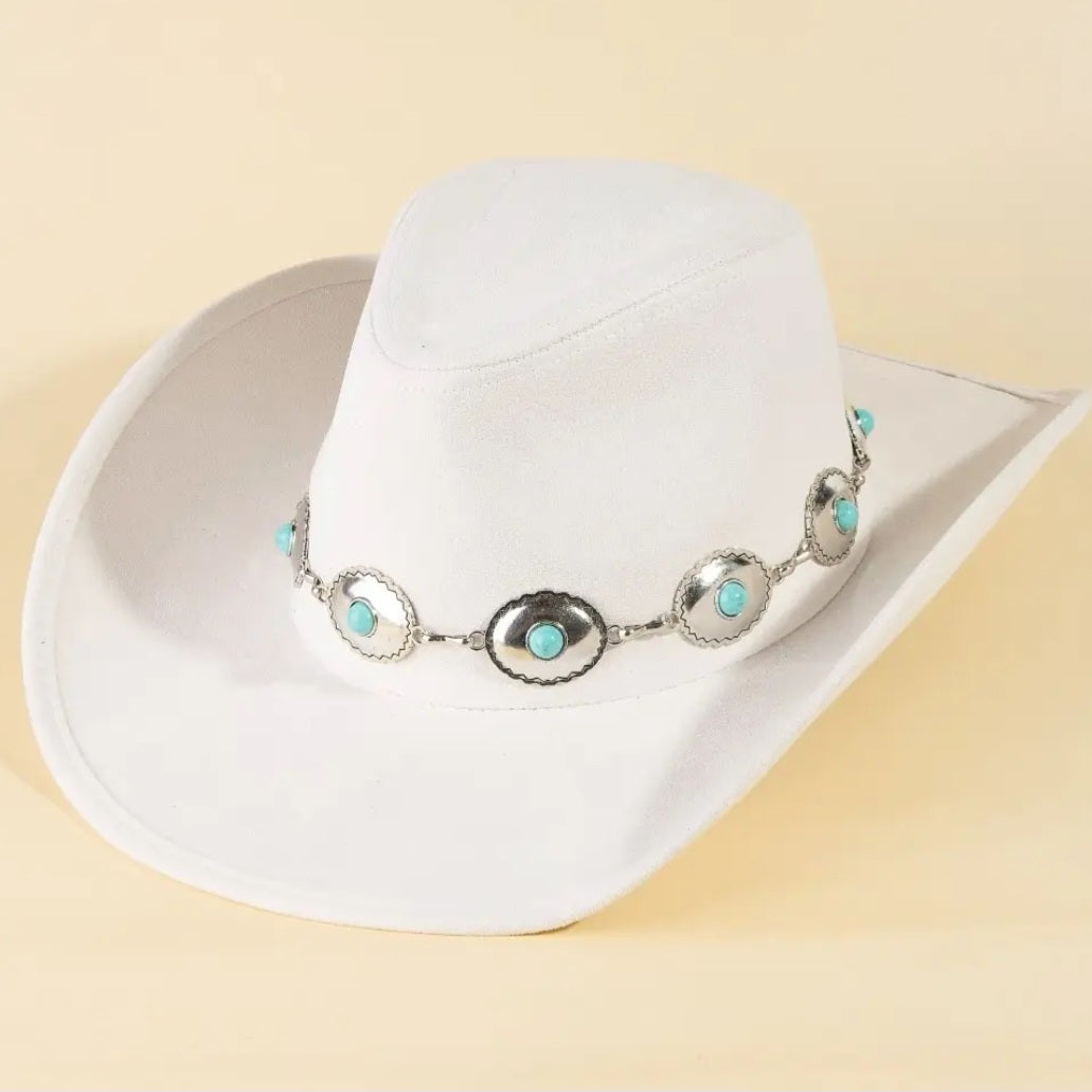 Medallion Disc Cowboy Hat