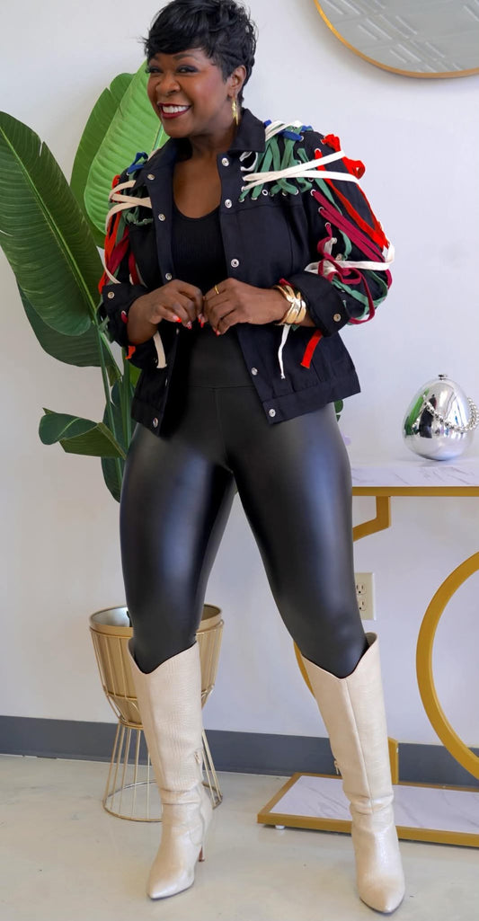 Lace Remix Jacket